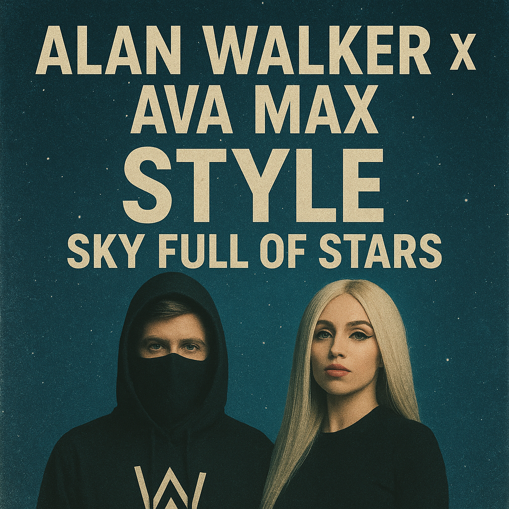 ALAN WALKER X AVA MAX STYLE - SKY FULL OF STARS (AI Music)